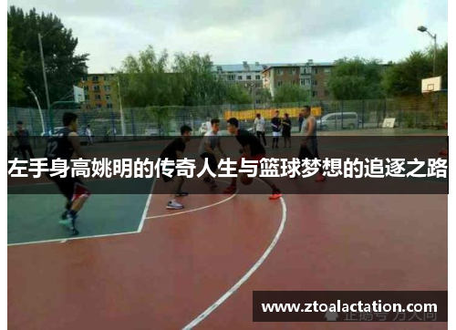 左手身高姚明的传奇人生与篮球梦想的追逐之路